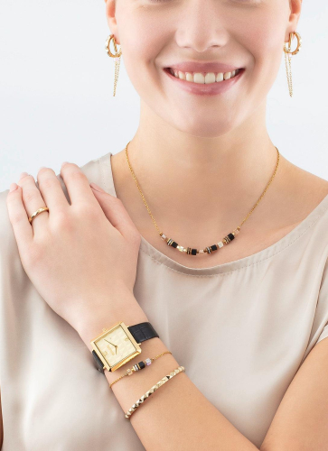 Фото Серьги Black-Gold Coeur de Lion 5076/21-1316