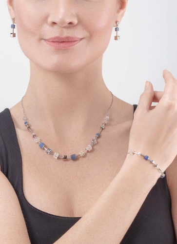 Фото Браслет Silver-blue Coeur de Lion 5074/30-0700