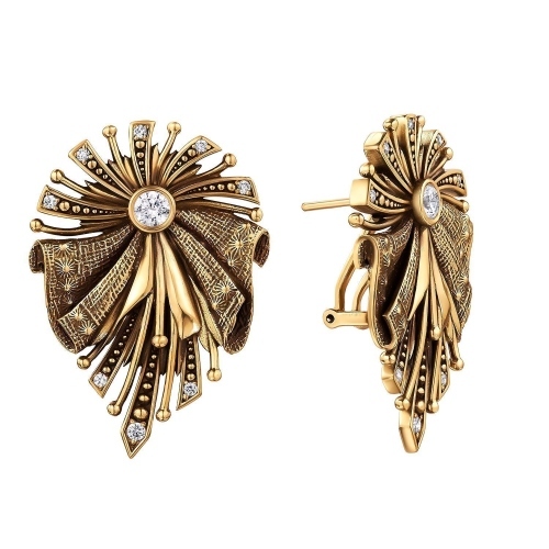 Фото Серьги ZIMARRA Fiore di Firenze OR3352 CRYSTAL