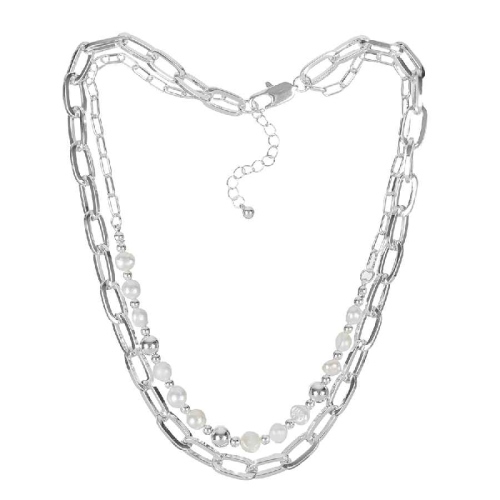 Фото Колье Pearl Double Elegia Fiore Luna BL1007 S