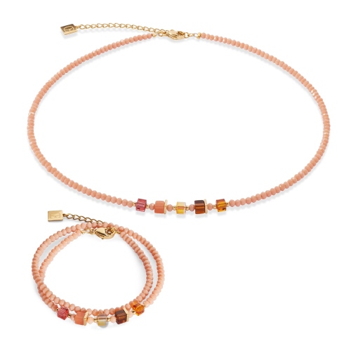 Фото Колье Joyful Colours Update gold-orange Coeur de Lion 4464/10-0200