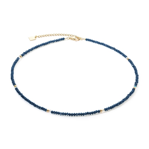 Фото Колье Dark Blue Coeur de Lion 2033/10-0721
