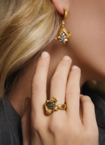 Фото Кольцо Campana Fiore di Firenze GAN001-26220 LTOPAZIO 1056