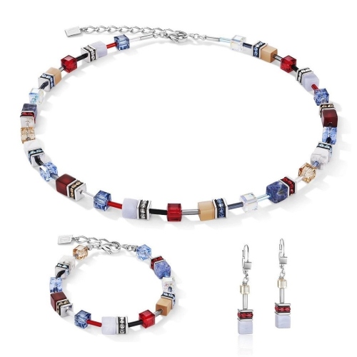 Фото Колье Blue-Red Coeur de Lion 4905/10-0703