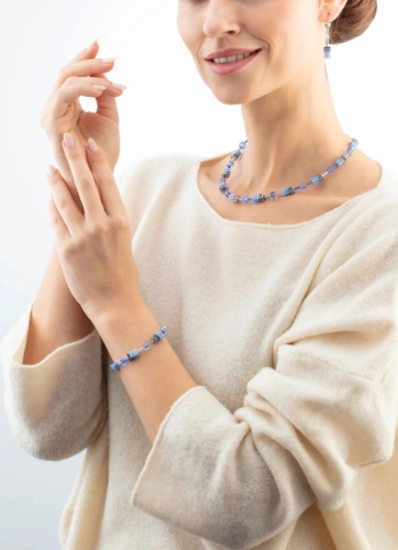 Фото Браслет Blue-Silver Coeur de Lion 4020/30-0717