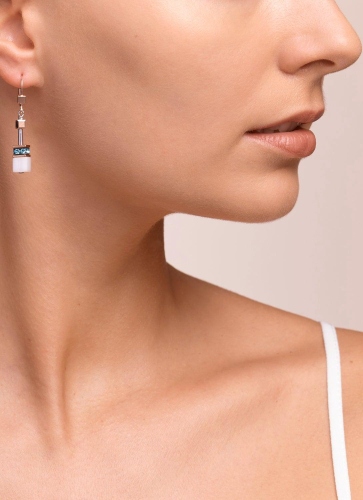 Фото Серьги Aqua-Beige Coeur de Lion 4905/20-2010