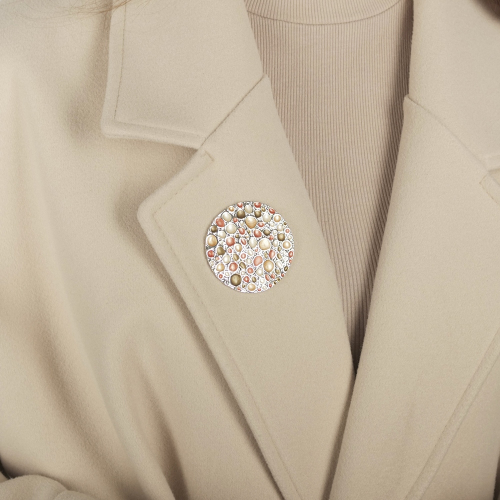 Брошь Мозаика-капля