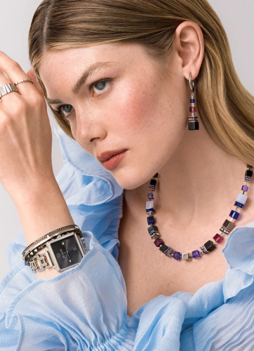 Фото Серьги Blue-Purple Coeur de Lion 3039/21-0708