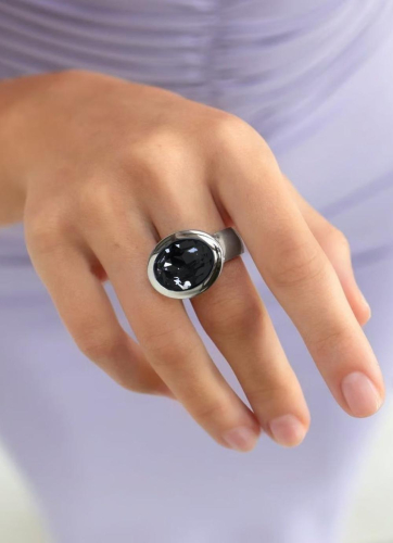 Фото Кольцо Tivola Qudo 632222/17.2 BW/S