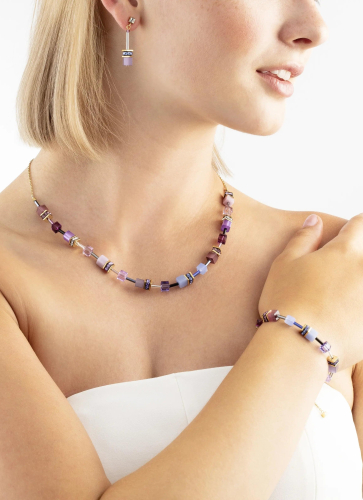 Фото Серьги Purple-Blue Coeur de Lion 3030/21-0807
