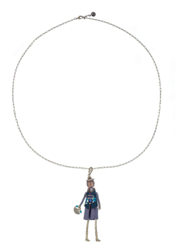 Фото Подвеска Miamelie кукла Даниэль с веером