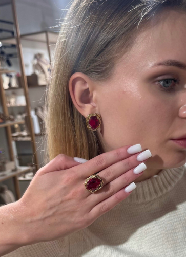 Фото Кольцо Claudio Canzian CC00201562 red