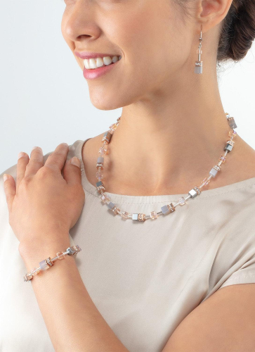 Фото Колье Iconic Precious rose gold-peach Coeur de Lion 4017/10-0235