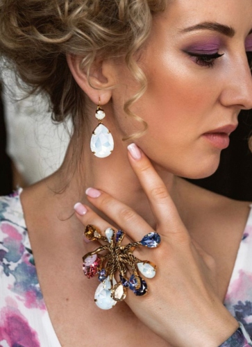 Фото Кольцо "Хромосомы" Claudio Canzian CC00201031 rose