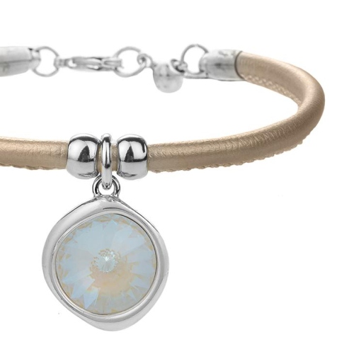 Фото Браслет Ivory Cream Delite Kristal Fiore Luna C1902.1 BW/S