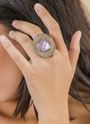 Фото Кольцо Lavender Nature Bijoux NB25.1-19-25761