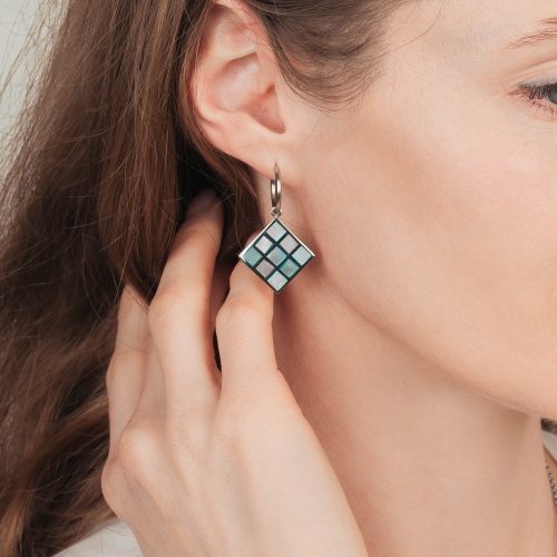 Фото Серьги Fiore Luna Classic AE01361-2 BL