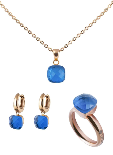 Фото Серьги Firenze Qudo 300299 BL/RG