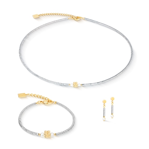 Фото Браслет Silver-Gold Coeur de Lion 1138/30-1716