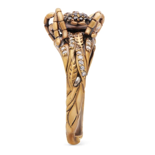 Фото Кольцо Ragno Art Nouveau Fiore di Firenze AN1607 GRANAT