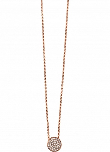 SOLAR колье LEAH 45 RG CRYSTAL 334036