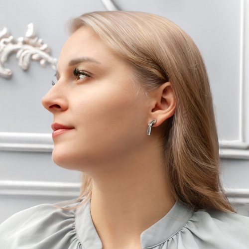 Серьги Crystal Fiore Luna A2410SW-E01.1 BW/S