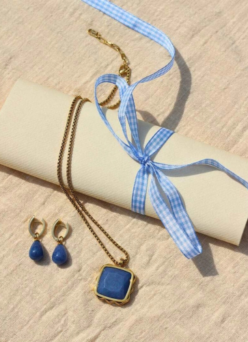 Фото Колье Blue-Gold Coeur de Lion 1200/10-0716