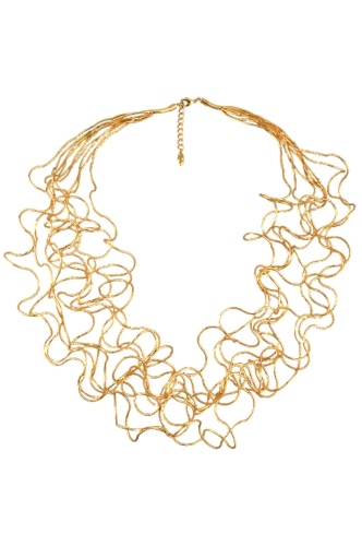 Фото Колье Silver/Gold Uvelina BS05 0608G-00N