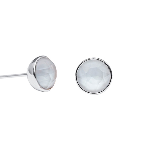 Фото Пусеты Crystal Powder Grey Kristal Fiore Luna SWE298 CPG S