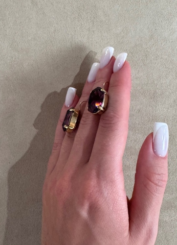 Фото Серьги Claudio Canzian CC00202229 violet