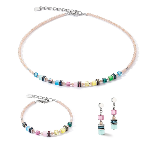 Фото Колье Multicolour Pastel Coeur de Lion 4565/10-1522