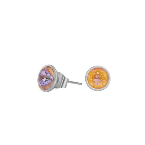 Фото Пусеты Peach Delite Kristal Fiore Luna SWE298 PD S