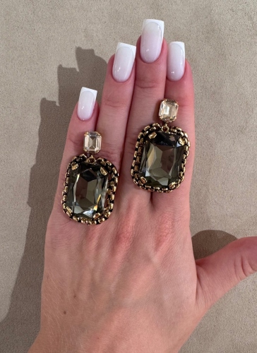 Фото Серьги Claudio Canzian CC00202856 gray