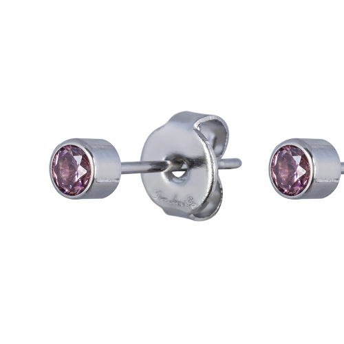 Фото Пусеты Cubic zirconia Rhodolite Fiore Luna Classic SWE0128 PH S