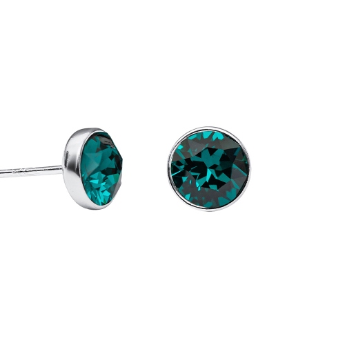 Фото Пусеты Emerald Kristal Fiore Luna SWE297 EM S