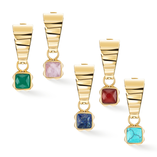 Фото Серьги Wave 20 Gold Coeur de Lion 0138/21-1600