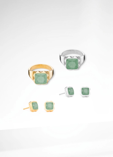 Фото Кольцо 19 мм Green-Gold Coeur de Lion 1200/40-0516 60