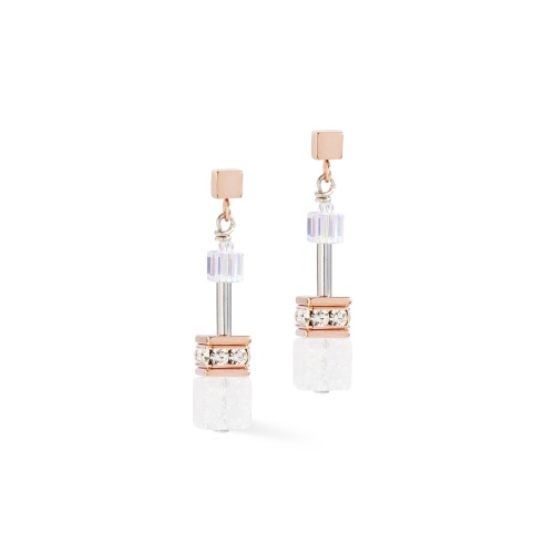 Фото Серьги White-Rose Gold Coeur de Lion 3018/21-1425