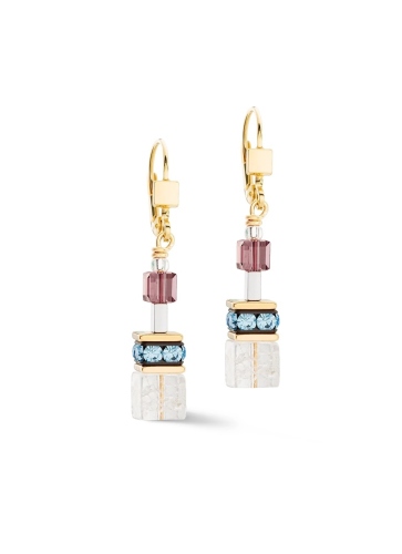Фото Серьги Multicolour Gold Coeur de Lion 3040/20-1516