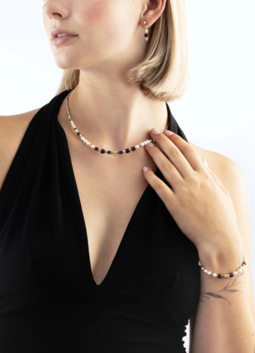 Фото Колье Black-White Coeur de Lion 4239/10-1314