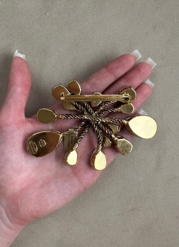 Фото Брошь "Хромосомы" Claudio Canzian CC00211005 green