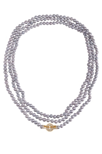 Фото Колье Silver/Gold Uvelina NR73 0066G-37N