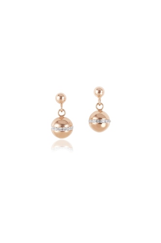 Фото Серьги Rose Gold Coeur de Lion 4993/21-1628