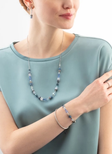 Фото Колье Blue-Silver Coeur de Lion 3035/10-0717