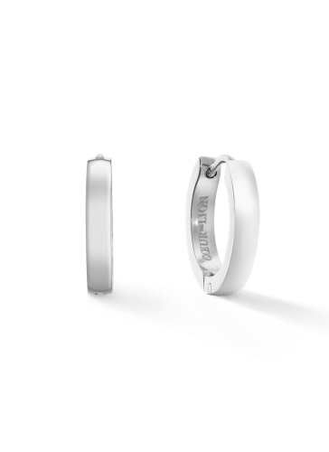 Фото Серьги Creole Classic 16 Silver Coeur de Lion 0137/21-1700