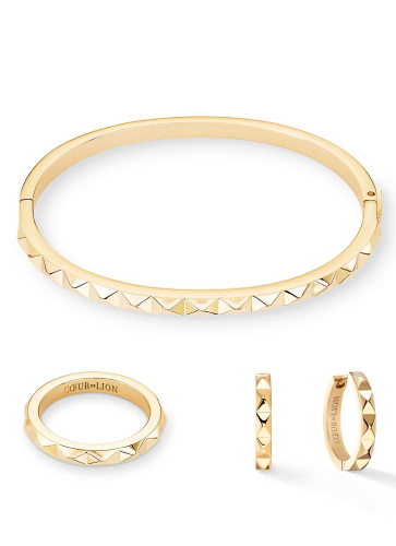 Фото Серьги Hoop Spikes 12 gold Coeur de Lion 0134/23-1600