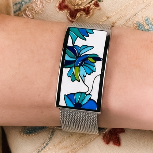 Браслет на металлическом ремешке Fiore Luna CB13600-11A