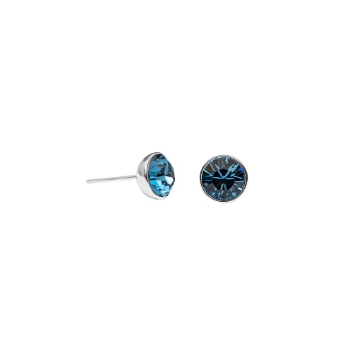 Фото Пусеты Denim Blue Kristal Fiore Luna SWE298 DB S