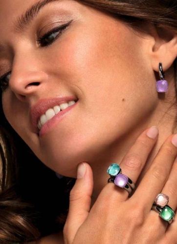 Фото Серьги Firenze Darkrose Opal Qudo 300018 R/S