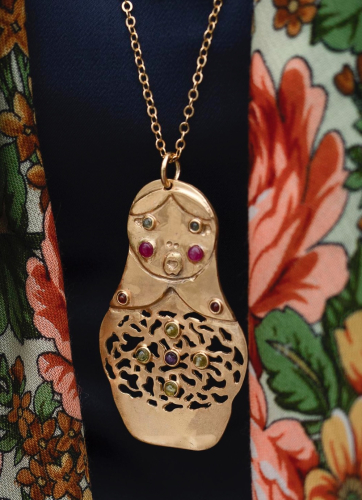 Фото Колье "Матрешка" Bane BA01105171